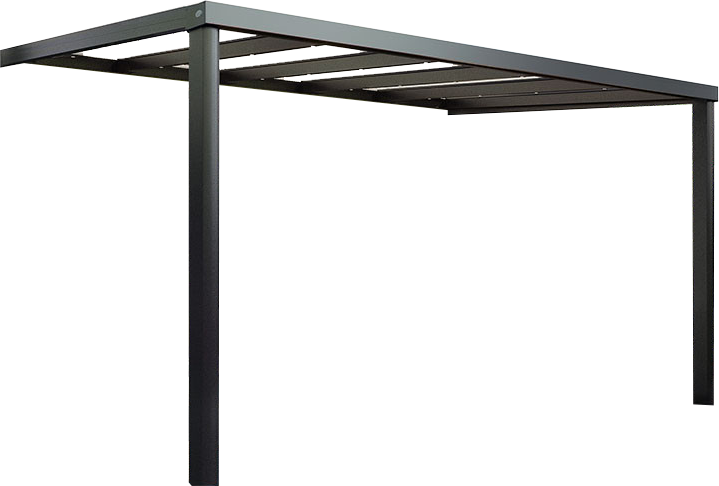 pergola aluminium adossée